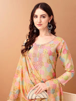 Thumbnail for Embroidered & Printed Kurta With Pant & Printed Dupatta, Multicolor - Hiral Fashion - Distacart