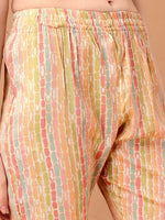 Thumbnail for Embroidered & Printed Kurta With Pant & Printed Dupatta, Multicolor - Hiral Fashion - Distacart