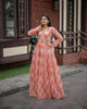 Aayaa Pure Chanderi Gown With Heavy Digital Print - Multi Color - Distacart