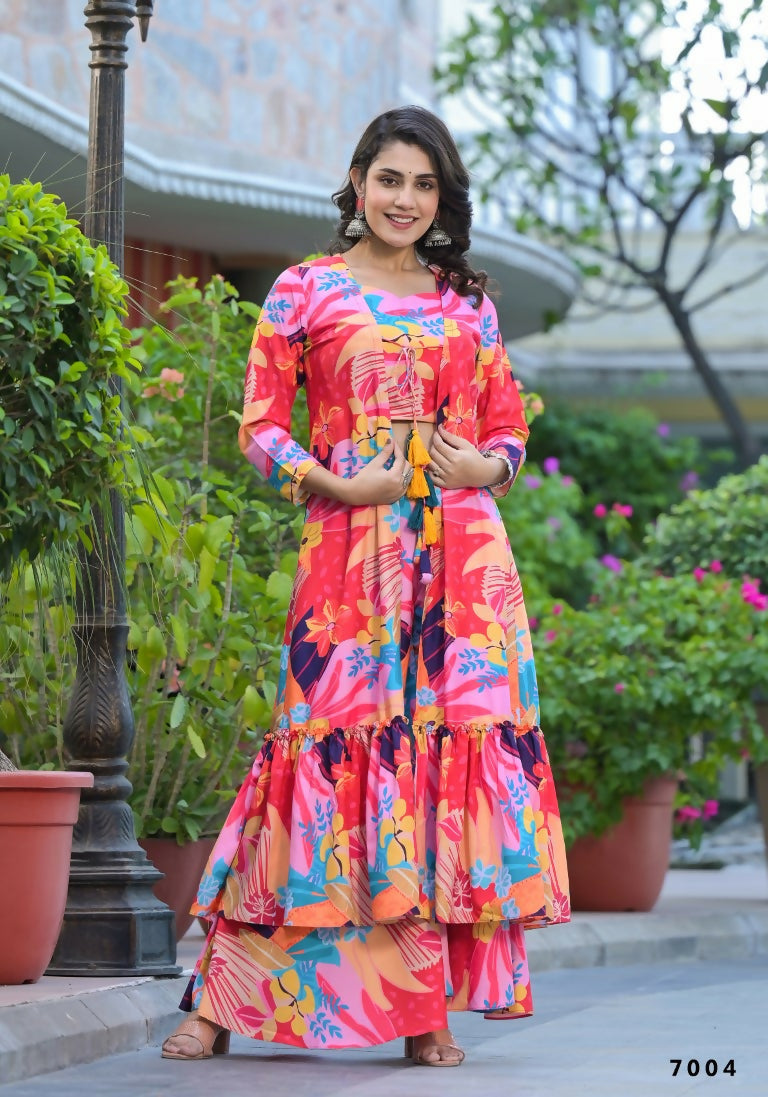 Designer Stylish Multi Ab Cotton Stitched jacket Style - Anbazaar - Distacart