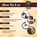 Thumbnail for VedicAyurveda Henna Based Hair Colour - dark brown & Chestnut Brown - Dista