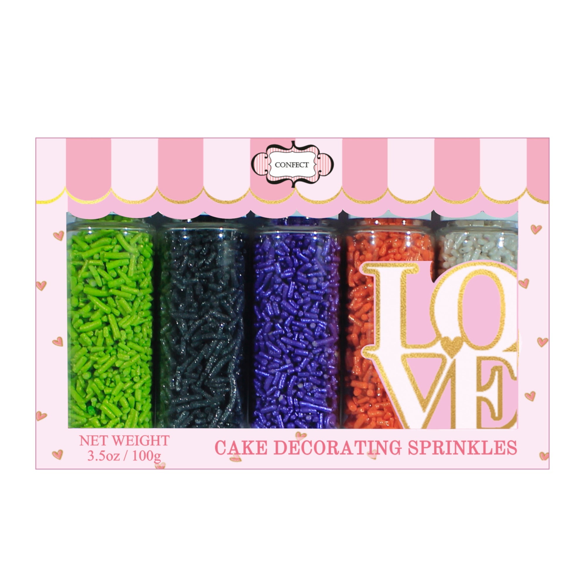 halloween sprinkles husp multipack 2 100 gms