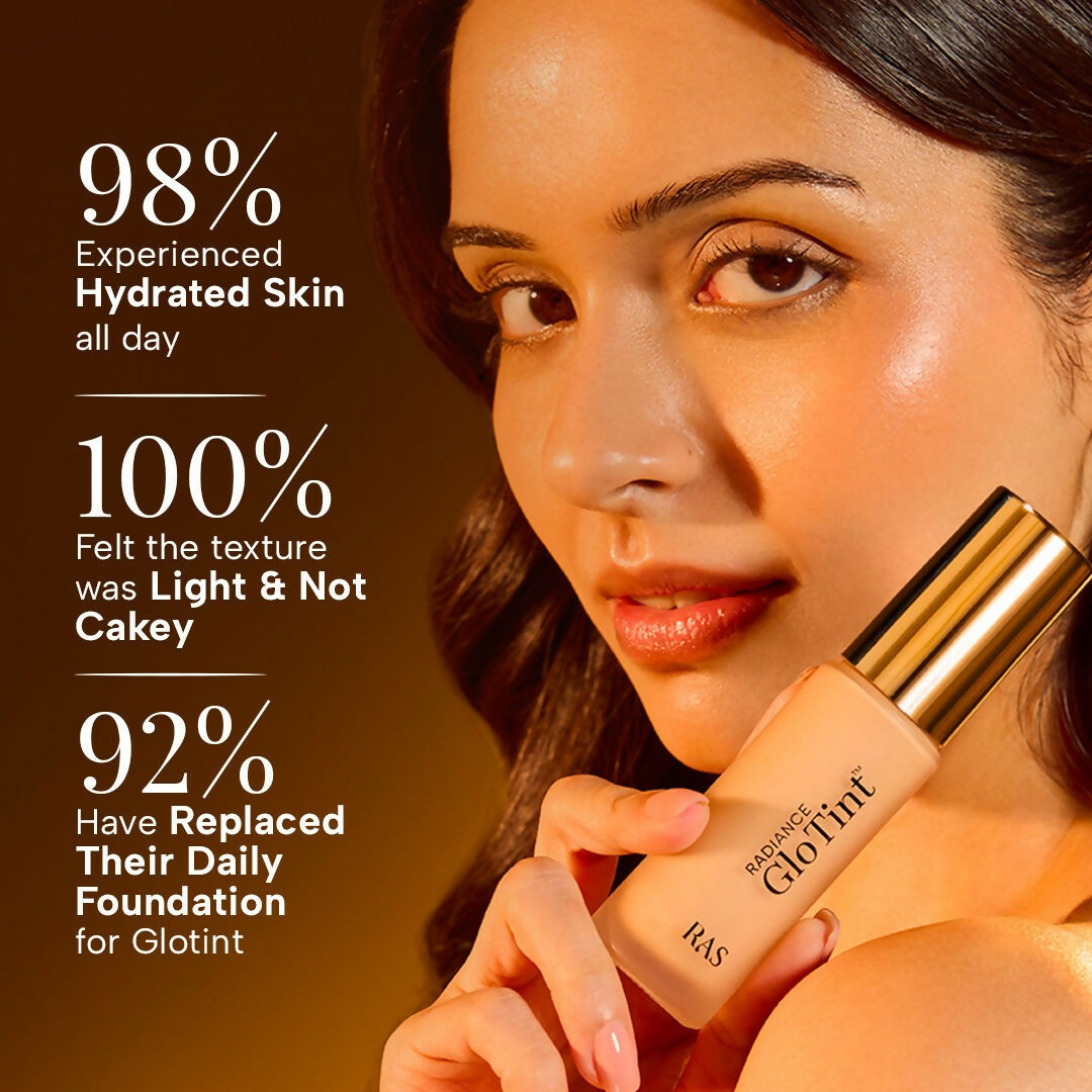 Ras Radiance GloTint 7-in-1 Serum Skin Perfector SPF 30 PA ++++ Skin Tint Foundation-Taupe - Distacart