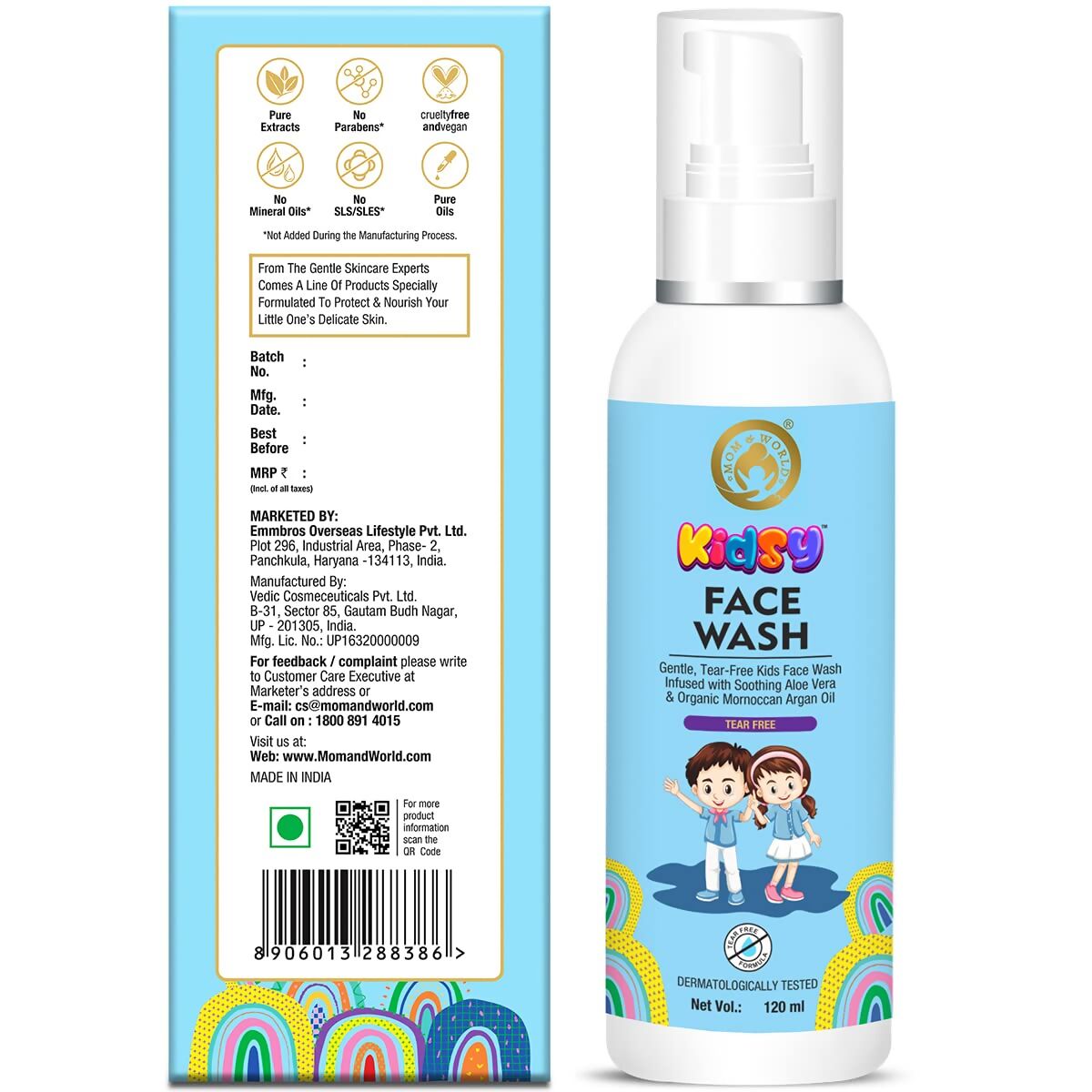 Mom & World Kidsy Face Wash - Distacart