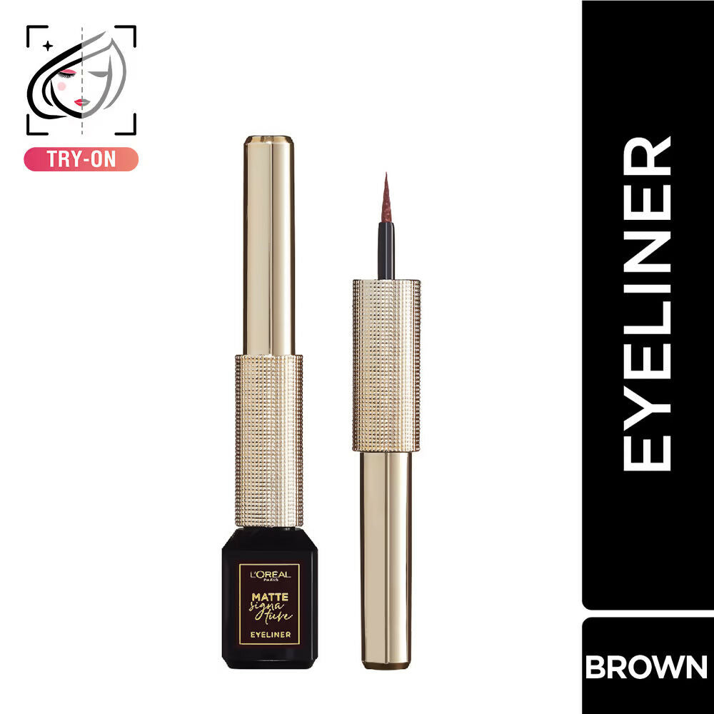 L'Oreal Paris Matte Signature Eyeliner - Brown - Distacart