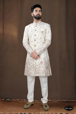 Thumbnail for Joban Fashion Men's Base Off-White TR Kurta with Pyjama - Distacart