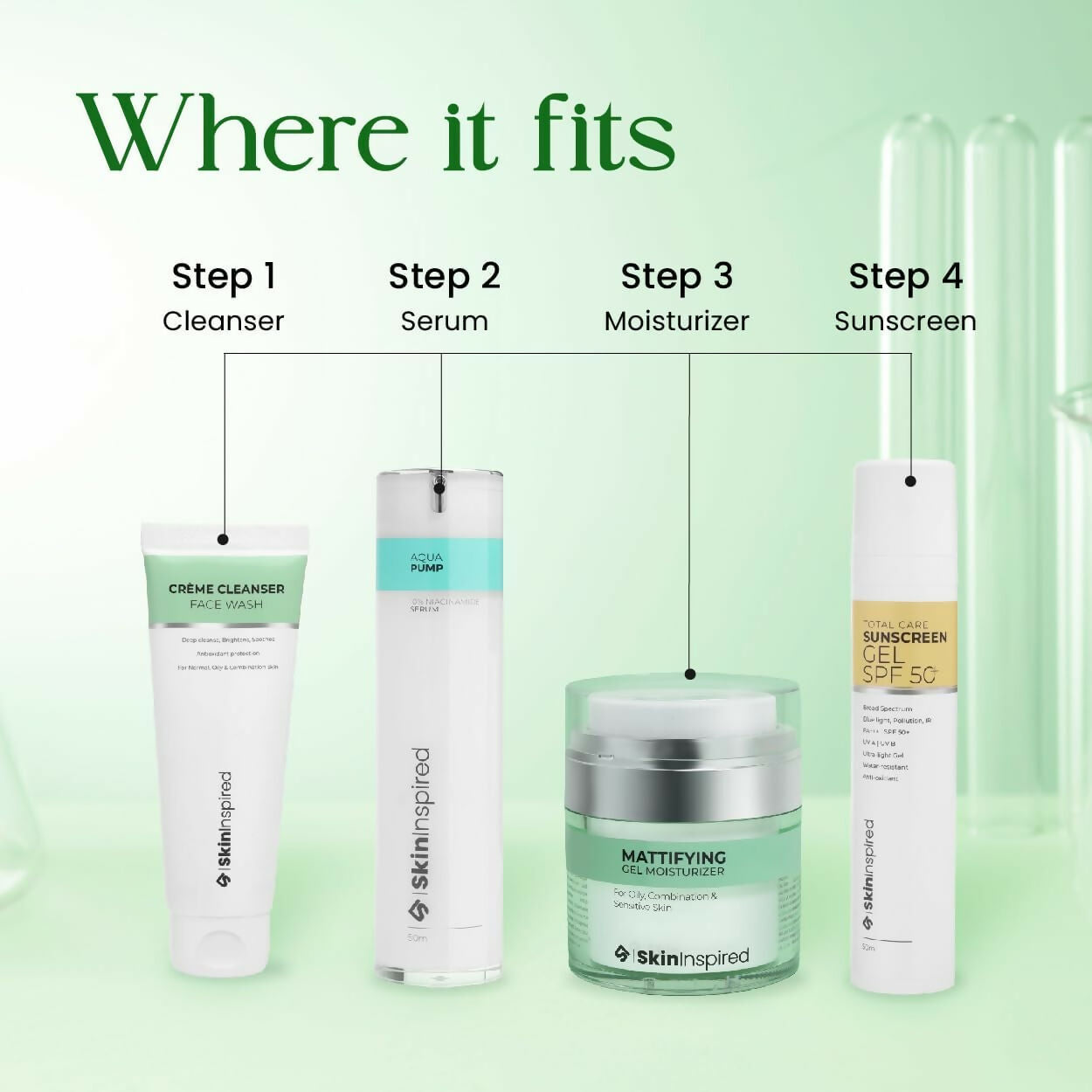 SkinInspired Mattifying Gel Face Moisturizer - Distacart