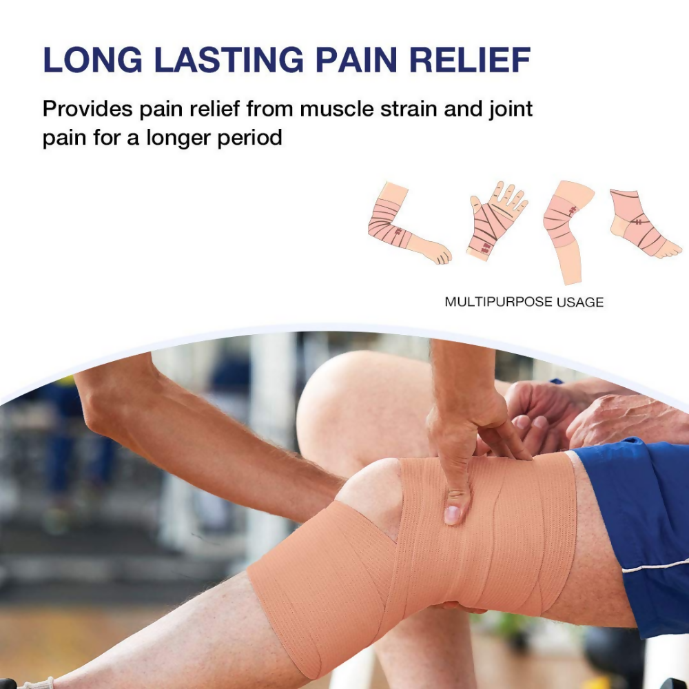 Hansaplast Soft Cotton Crepe Bandage For Pain Relief - Elastic - Distacart