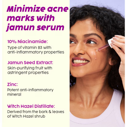PLIX The Plant Fix 2% Acne Buster Moisturizer & 10% Niacinamide Serum - Distacart