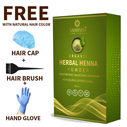 Samisha Henna Leaves Powder - Distacart
