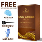 Thumbnail for Samisha Brown Hair Colour Powder – Original & Organic Natural Brown - Distacart