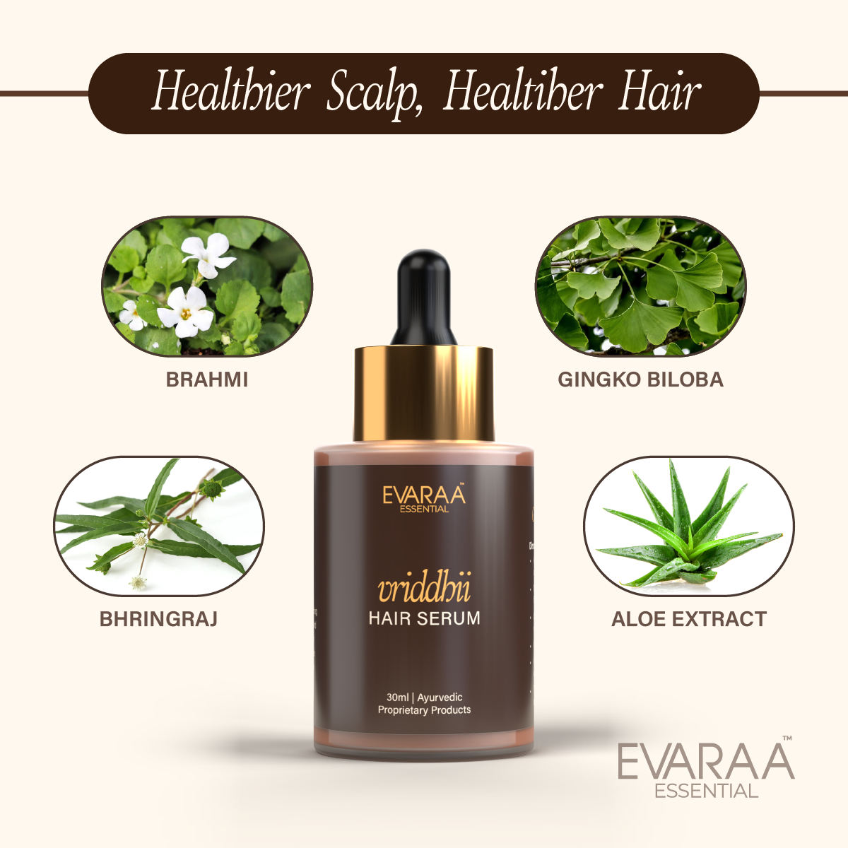 Evaraa Essential Hair Serum - Distacart