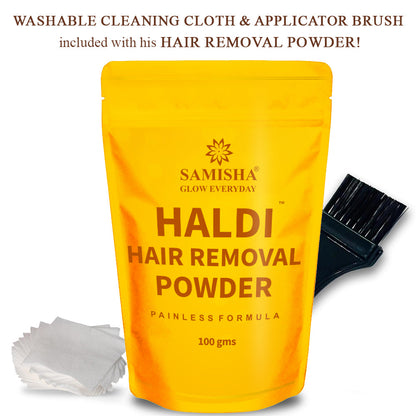 Samisha Haldi Hair Removal Powder - Distacart