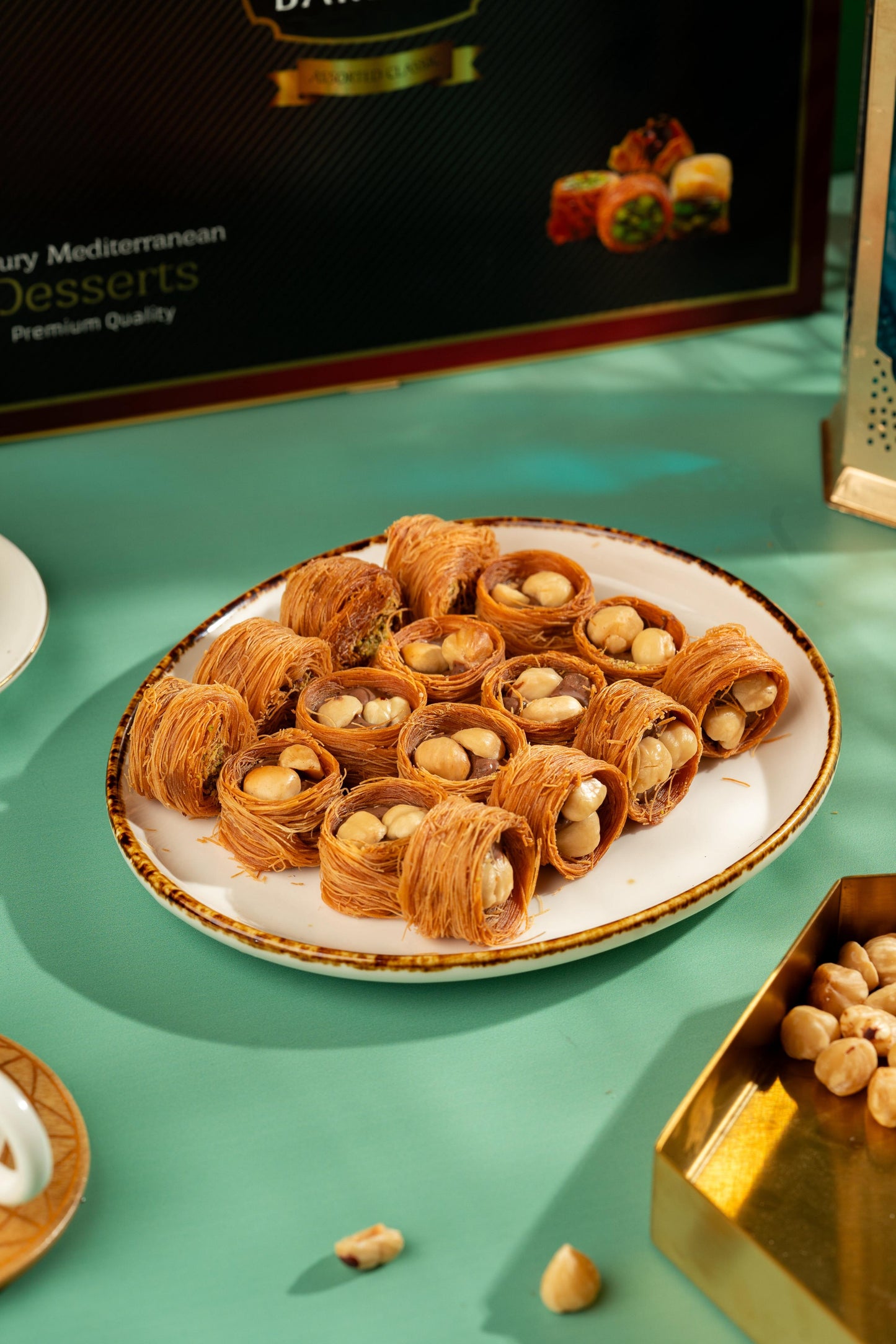 Gourmet Baklava Crescent Gift Box Of Assorted Nest Baklava - Distacart