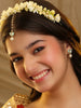 Ruby Raang Saanjh Pearl Tikka Set - Distacart