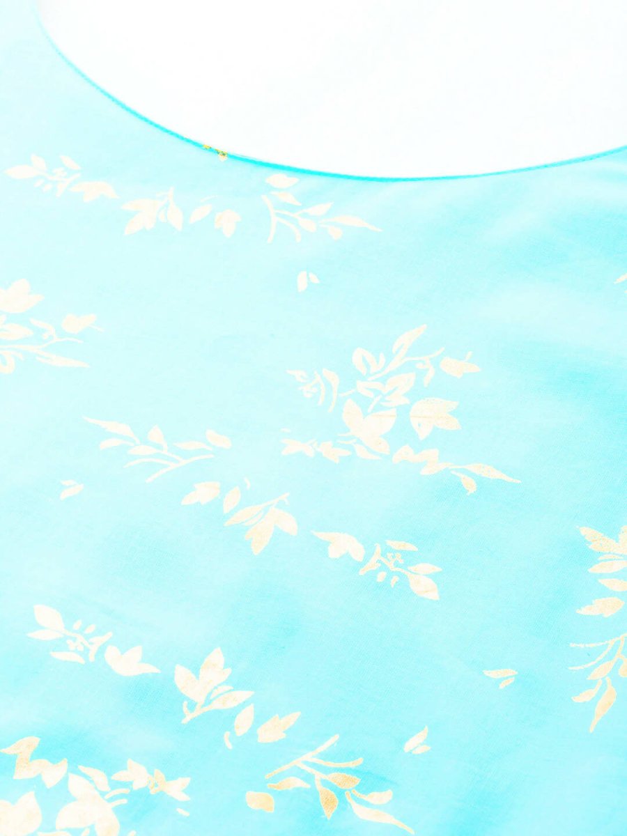 Ahalyaa Women's Traditional wear Dress - Blue - Distacart