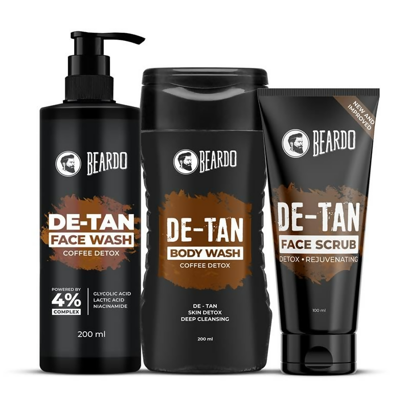 Beardo De-tan Har Roz Kit For Men - Distacart