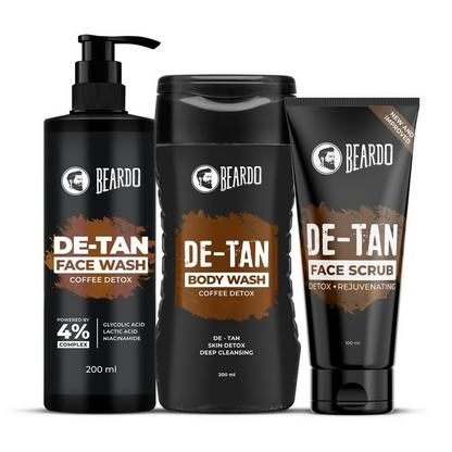 Beardo De-tan Har Roz Kit For Men - Distacart