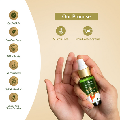 Lotus Botanicals Vitamin C Skin Brightening Face Serum - Distacart