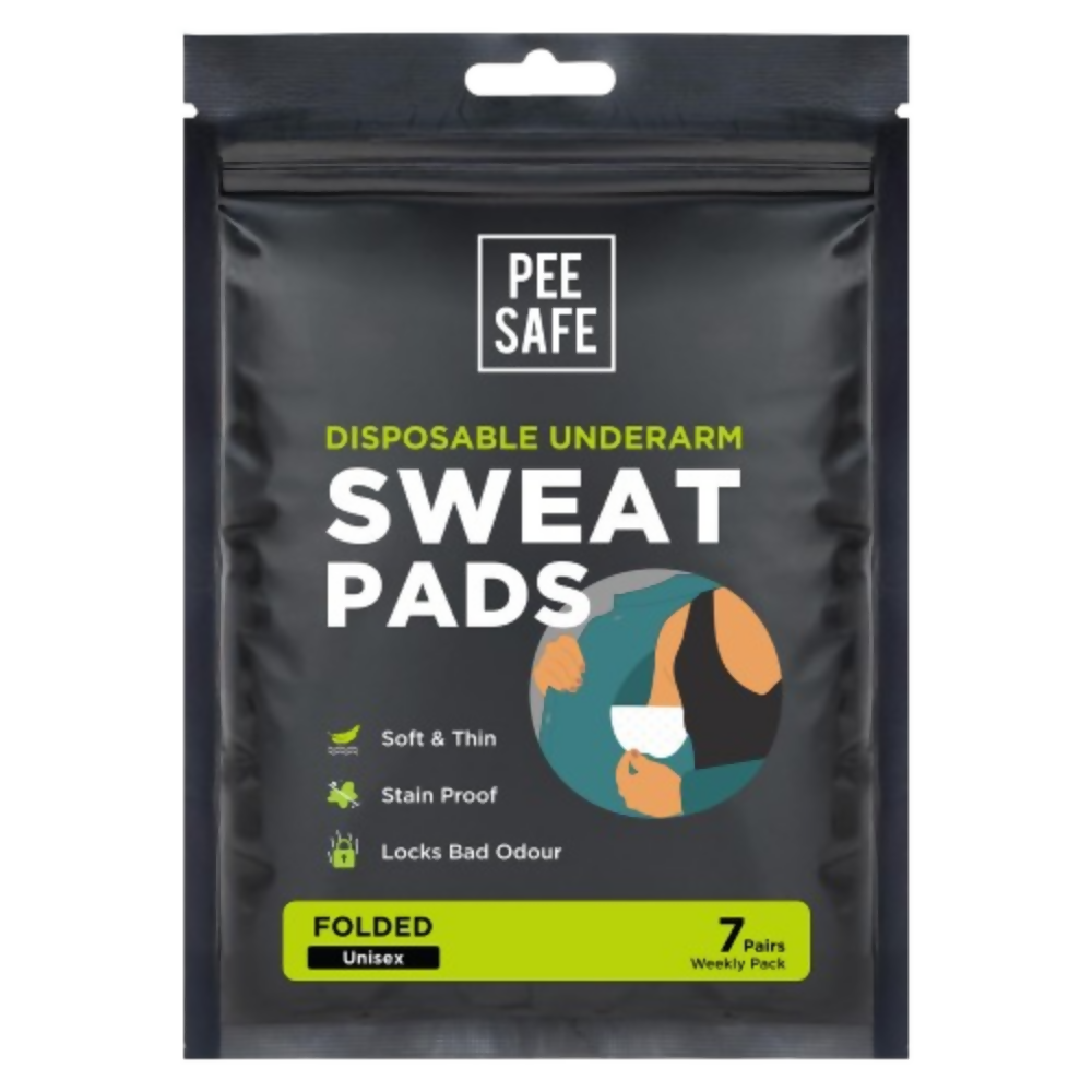 Pee Safe Sweat Pads For Underarms Women & Men - Dista