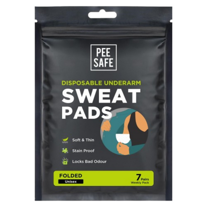 Pee Safe Sweat Pads For Underarms Women & Men - Dista