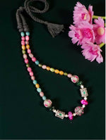Thumbnail for Joban Fashion Women Multi Victorian Beads Necklace With Violet Quartz Beads - Distacart