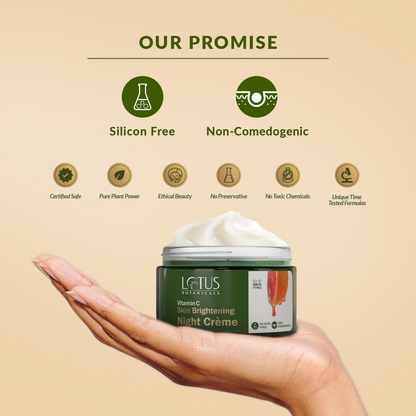 Lotus Botanicals Skin Brightening Night Cream - Distacart