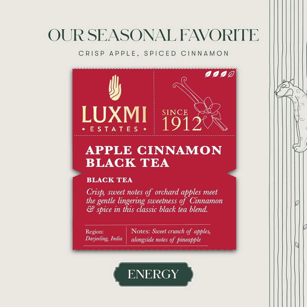 Luxmi Estates Apple Cinnamon Black Tea - Dista