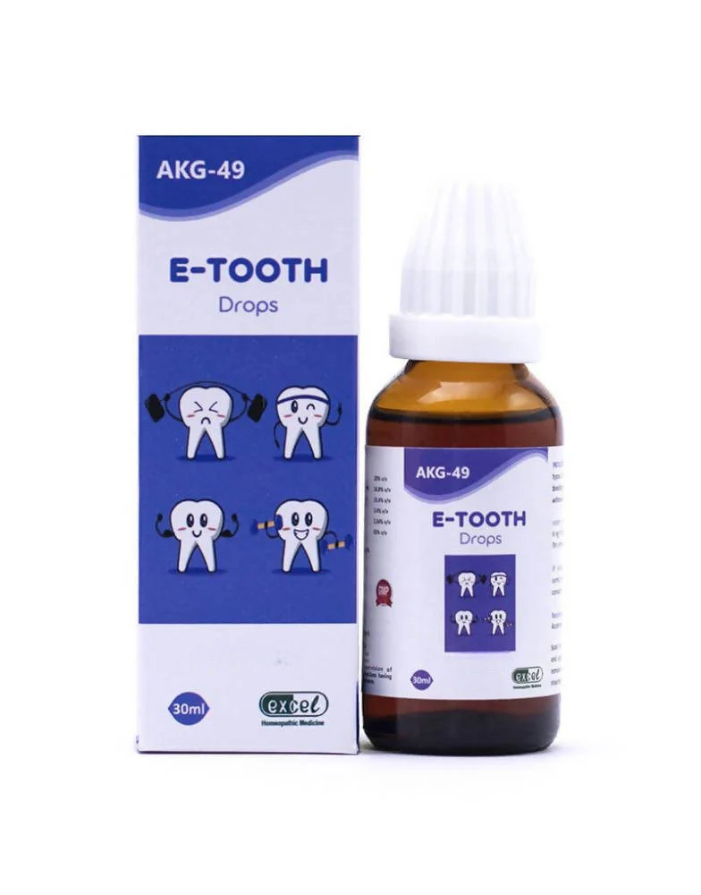 Excel Pharma E-Tooth Drops - Distacart