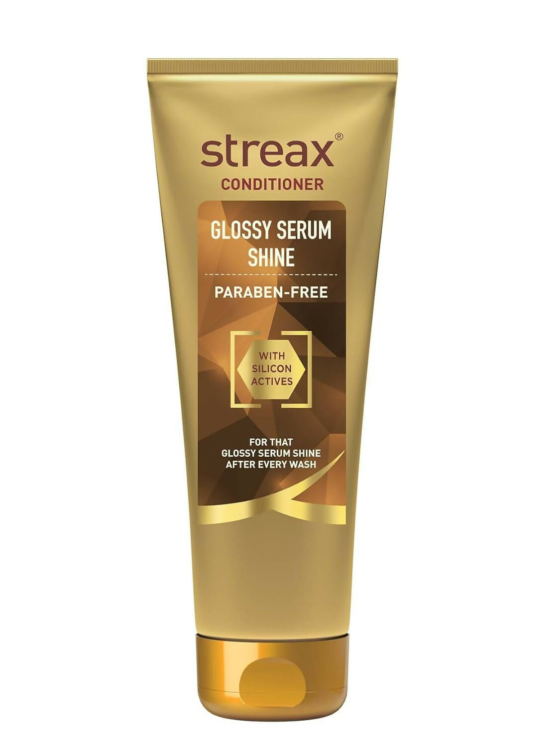 Streax Glossy Serum Shine Hair Conditioner For Dull & Dry Hair, With Silicon Actives for Shiny Hair & Frizz Control - Distacart