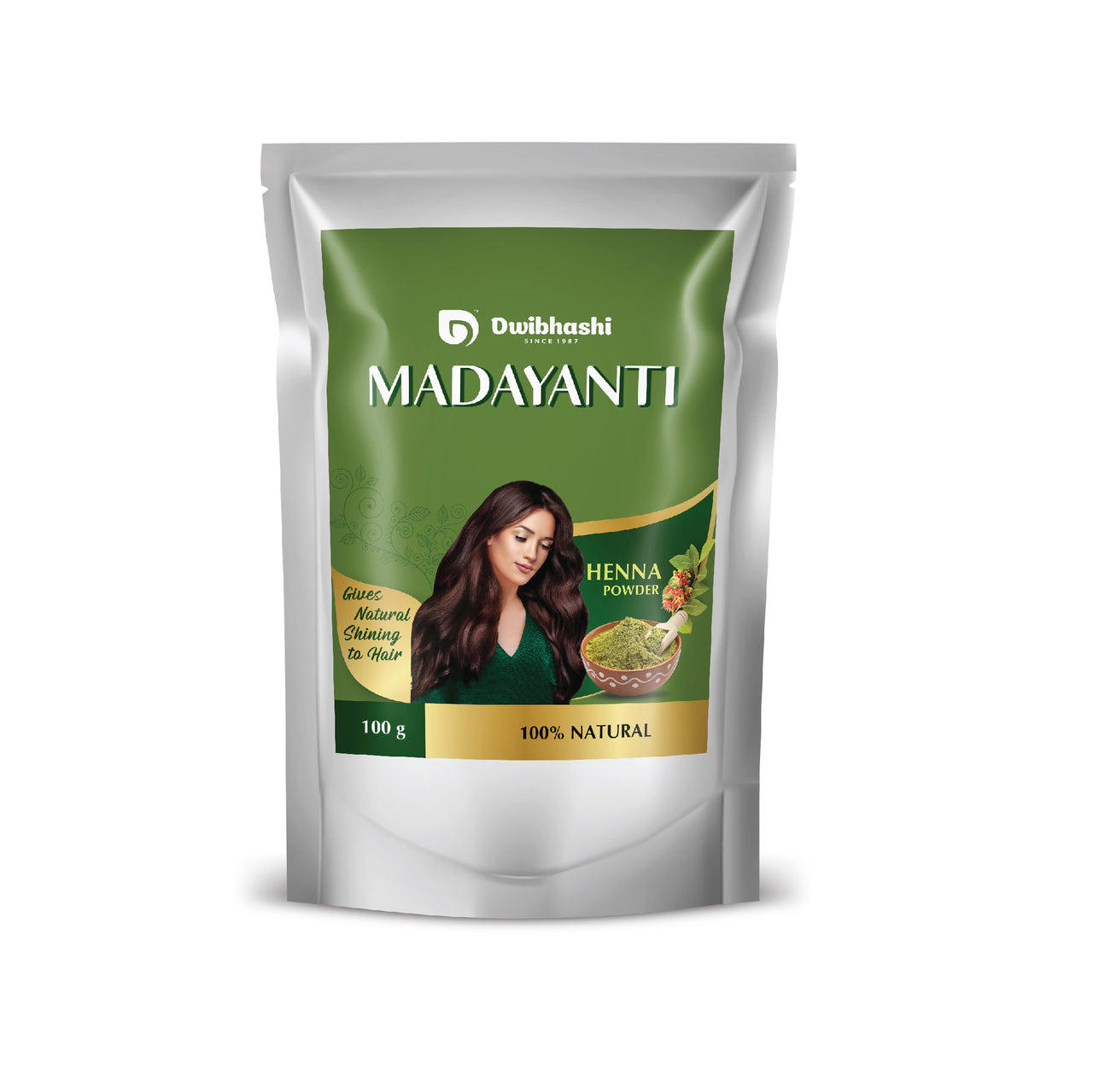 Dwibhashi Madayanti Henna Powder - Distacart