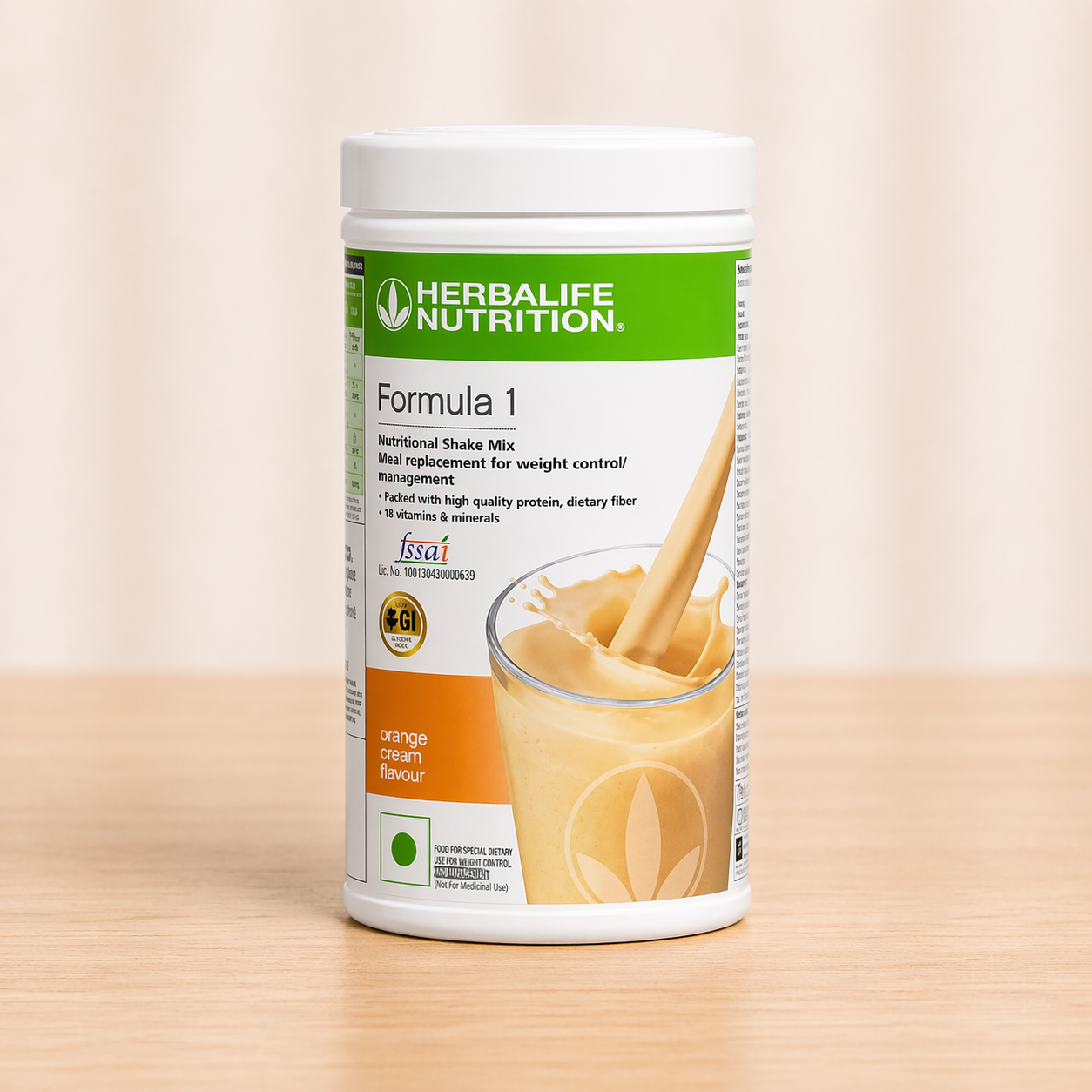 Herbalife Formula 1 - Nutritional Shake Mix - Orange Flavour Cream - Distacart