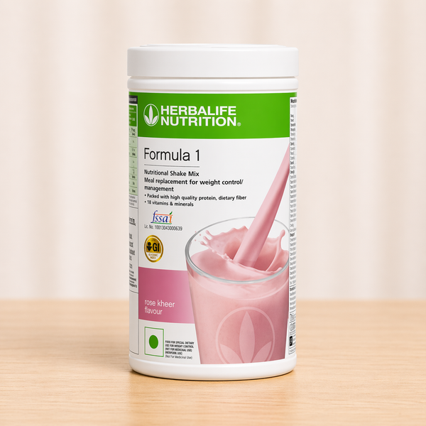 Herbalife Formula 1 - Nutritional Shake Mix - Rose Kheer Flavour - Distacart