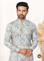 Thumbnail for Joban Fashion Men's multicolor Cotton printed Kurta Pyjama set - Distacart