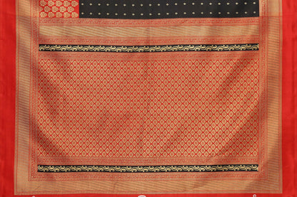Vamika Black Printed Art Silk Saree - Distacart