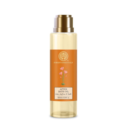 Forest Essentials After Bath Oil Lime Saffron & Oudh - Distacart