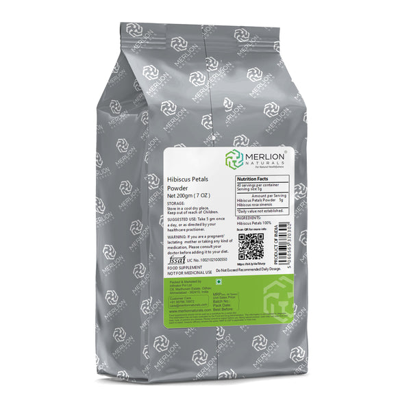 Merlion Naturals Hibiscus Petals Powder - Distacart