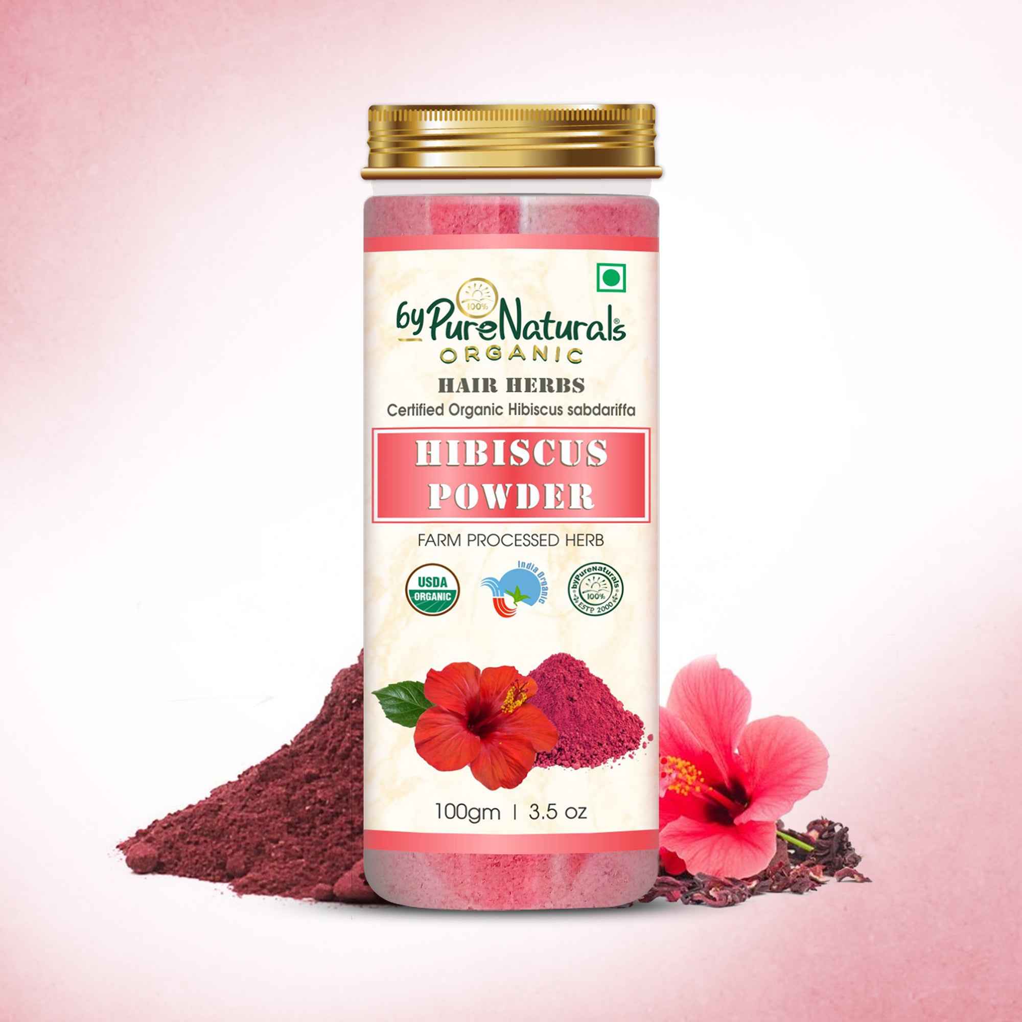 byPureNaturals Organic Hibiscus Powder - Dista