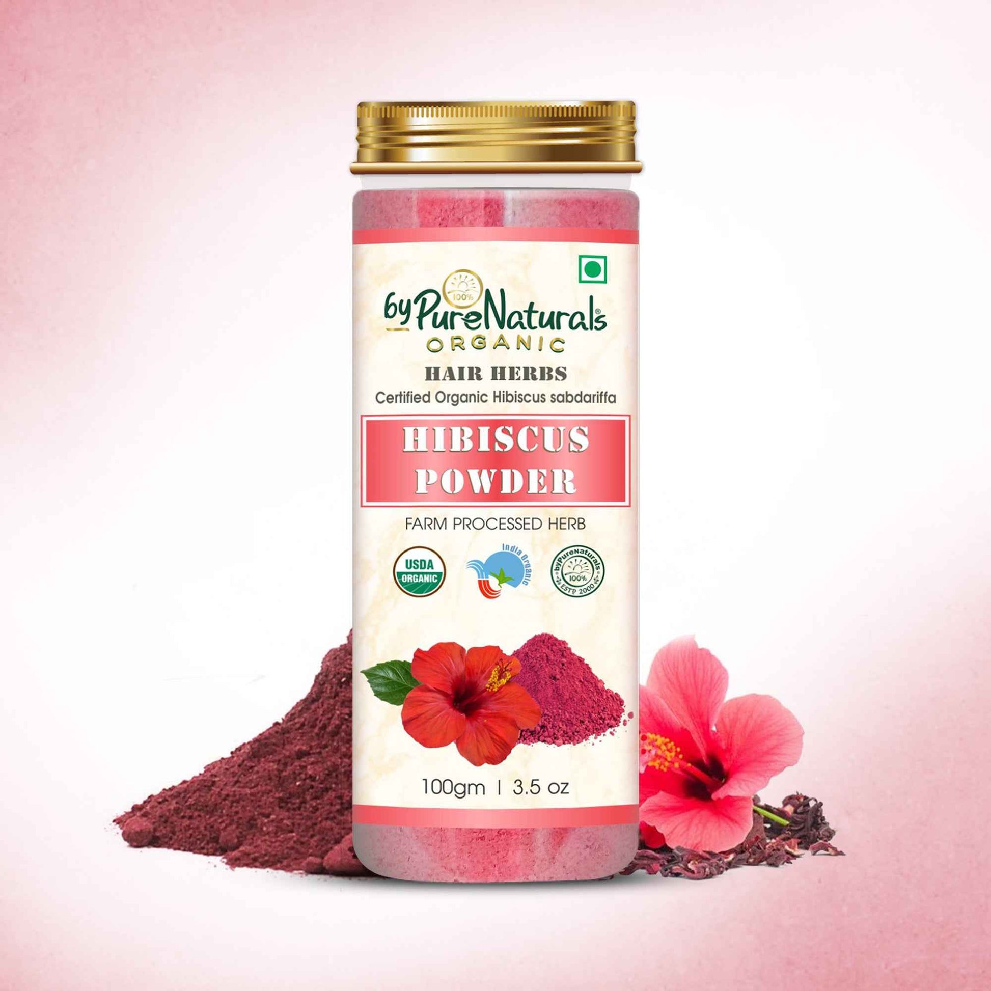 byPureNaturals Organic Hibiscus Powder - Dista