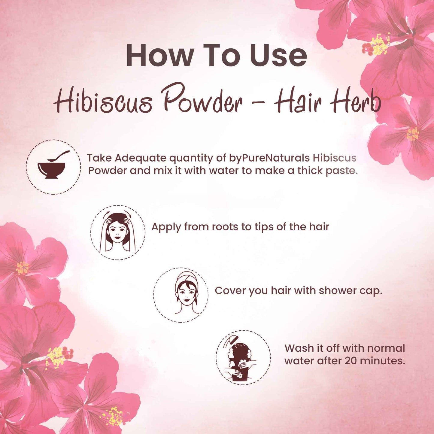 byPureNaturals Organic Hibiscus Powder - Dista