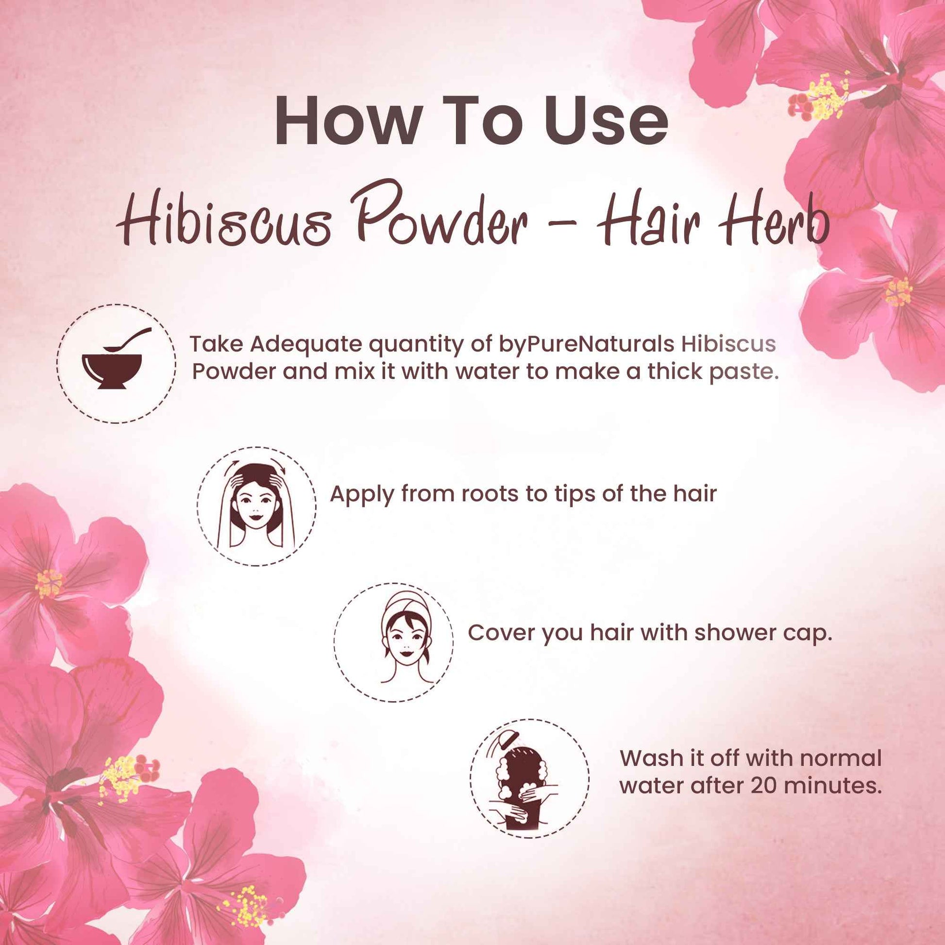 byPureNaturals Organic Hibiscus Powder - Dista