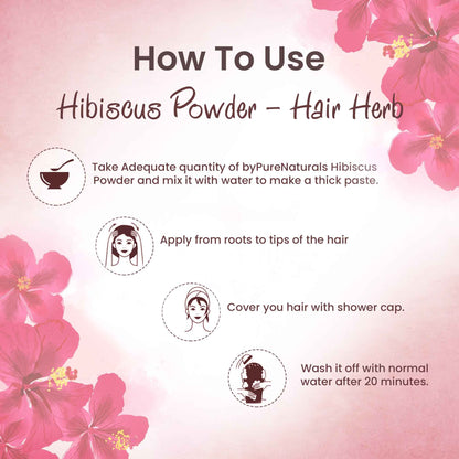byPureNaturals Organic Hibiscus Powder - Dista