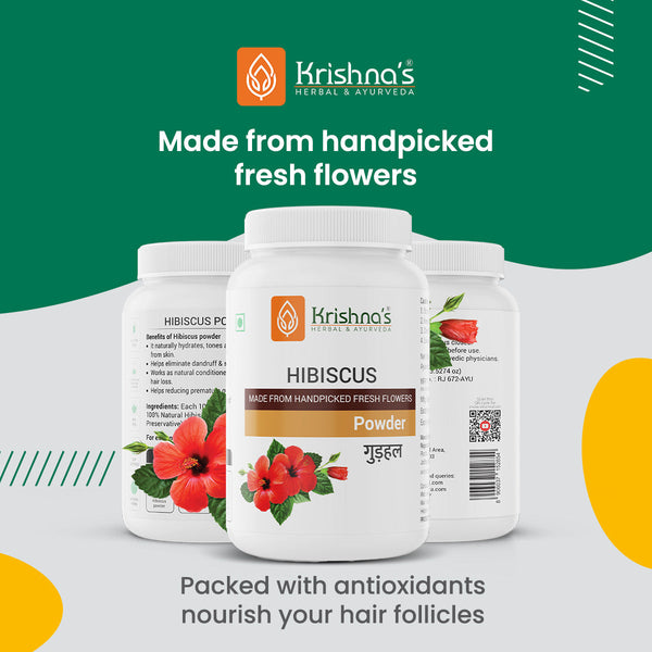 Krishna'S Herbal & Ayurveda Hibiscus Powder