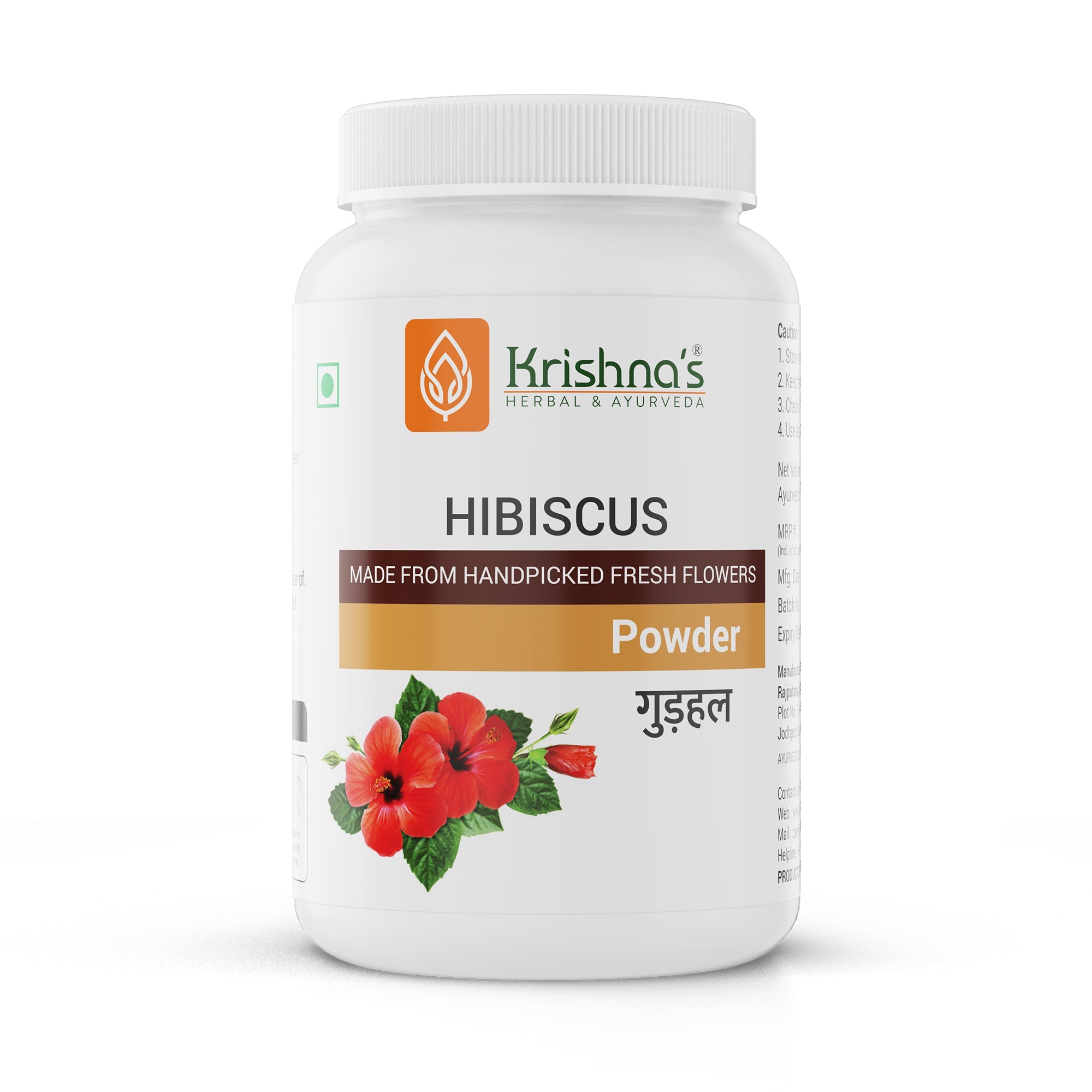 Krishna'S Herbal & Ayurveda Hibiscus Powder - Distacart