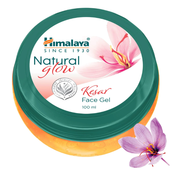 Himalaya Natural Glow Kesar Face Gel - Distacart