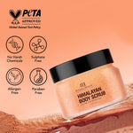 Thumbnail for Himalayan Body Scrub with Lychee Oil - Natural Exfoliating Body & Face Scrub for Acne, Cellulite, Scars, Moisturizing & Deep Cleansing Skin - Skin Care for Men and Women - Distacart