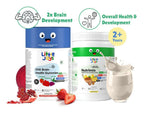 Thumbnail for Little Joys Nutrimix Nutrition Powder Vanilla 2 - 6 years + Brain Gummies Combo - Distacart