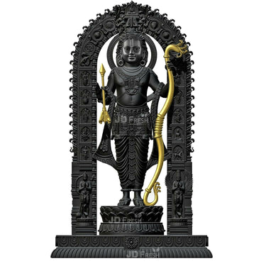 Jd Fresh Shree Ram Lalla Murti In Ayodhya Mandir Ramlalla Temple Idol - Distacart