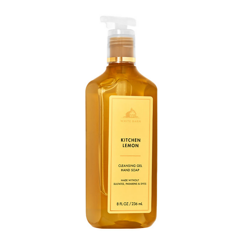 Bath & Body Works Kitchen Lemon Gentle Gel Hand Soap - Distacart