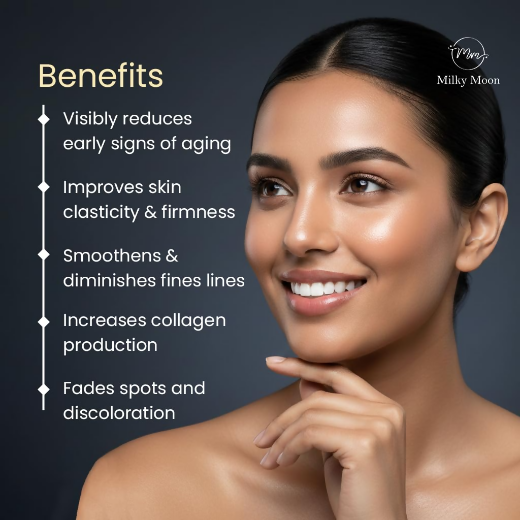 Milky Moon Kumkumadi Cream for Pigmentation & Wrinkles Night Cream - Dista